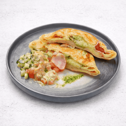 Фото С курицей и беконом