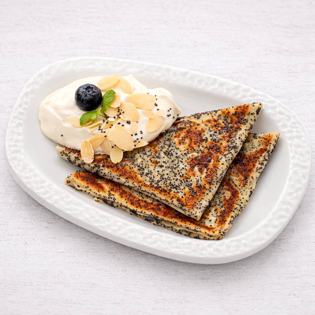 Фото Маковый с творожным кремом