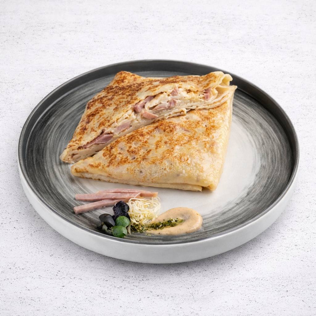 Фото С ветчиной и сыром